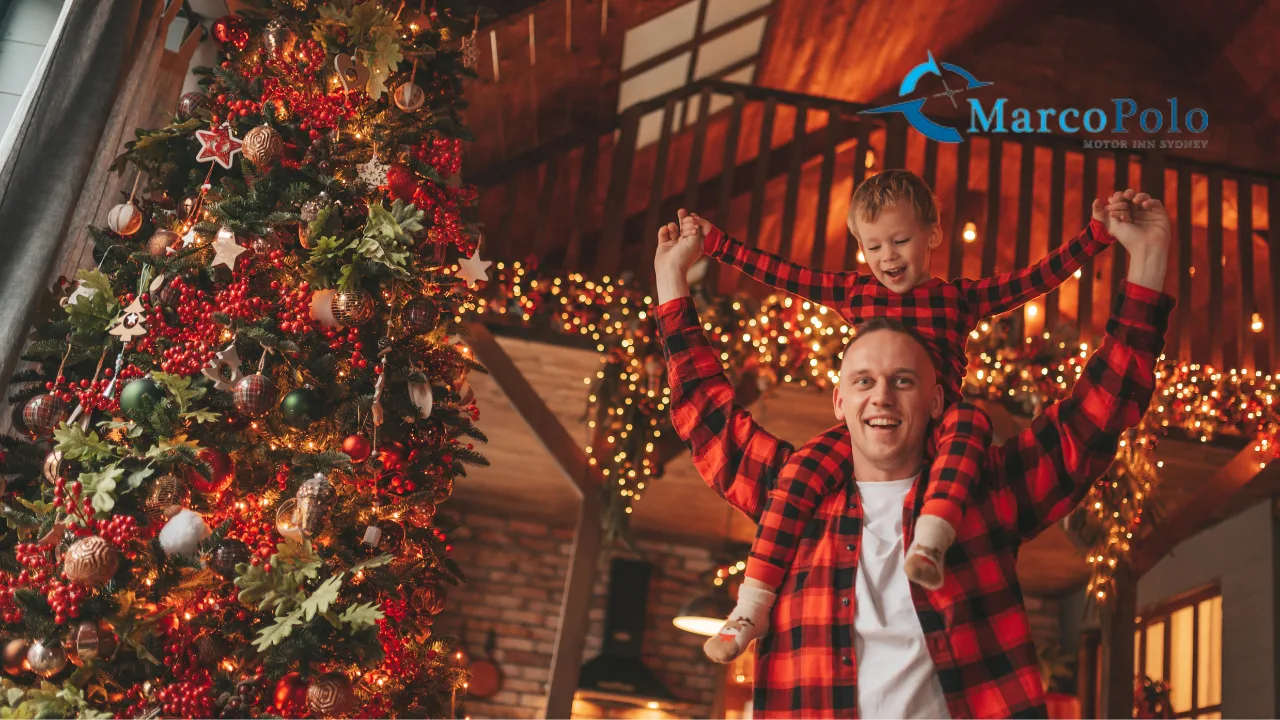 Christmas in the Sydney CBD from Marco Polo Motor Inn Sydney Hotel