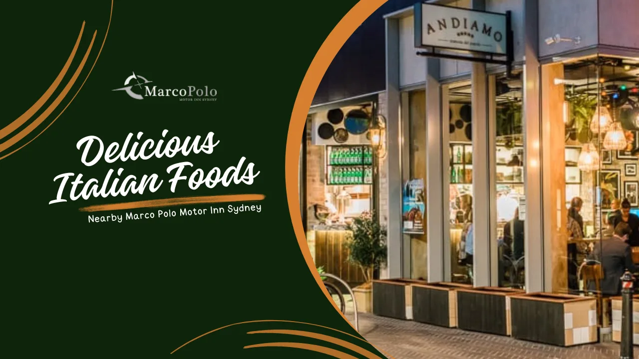 Italian restaurant in Summer Hill near Marco Polo Sydney Hotel